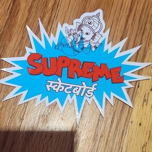 Supreme sticker collectors